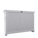 Halifax Buffetkast met 2 rotan manden 125 cm | Wit - afbeelding 5
