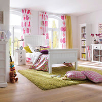 Halifax Buffetkast 89 cm met 4 rotan manden | Wit - afbeelding 2