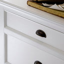 Halifax Commode 145 cm met 6 lades | Wit - afbeelding 4