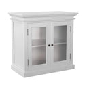 NovaSolo Halifax Buffetkast met 2 glazen deuren 90 cm | Wit