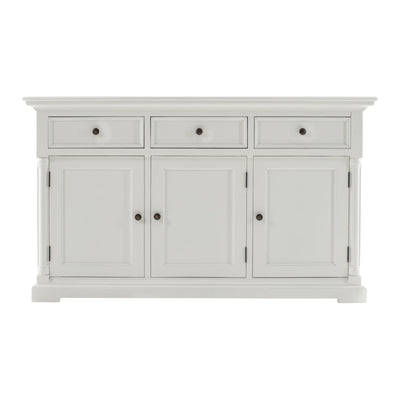 Provence Buffetkast 3 deuren 3 lades | Wit