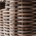 Halifax Accent Buffetkast met 4 rotan manden | Wit - afbeelding 6