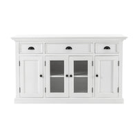 Halifax Dressoir met 4 deuren en 3 lades | Wit - Mooier Thuis