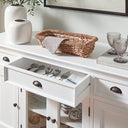 Halifax Dressoir met 4 deuren en 3 lades | Wit - afbeelding 2