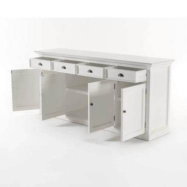 Halifax Sideboard mit 5 Türen und 3 Schubladen – Weiß