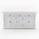 Provence Dressoir 180 cm met 5 deuren - wit - Mooier Thuis