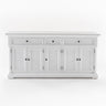 Provence Dressoir 180 cm met 5 deuren - wit - Mooier Thuis