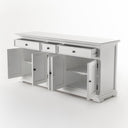 Provence Dressoir 180 cm met 5 deuren | Wit - afbeelding 2