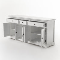Provence Dressoir 180 cm met 5 deuren | Wit - afbeelding 2
