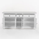 Provence Dressoir 180 cm met 5 deuren | Wit - afbeelding 3