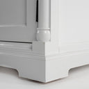 Provence Dressoir 180 cm met 5 deuren | Wit - afbeelding 7