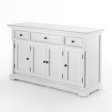 NovaSolo Provence Buffetkast met 4 deuren en 3 lades | Wit