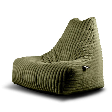 Zitzak Mighty-B Ribfluweel - Fern