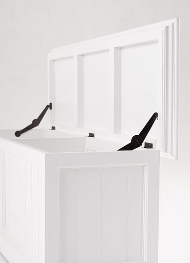 Halifax Opbergkist 130 cm | Wit - afbeelding 14
