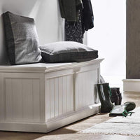 Halifax Opbergkist 130 cm | Wit - afbeelding 2