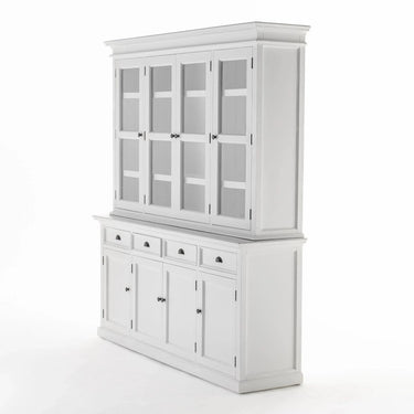 Buffetschrank mit integriertem Schrank und 4 Glastüren