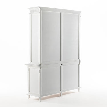 Skansen Boekenkast met Opzetkast 160 cm | Wit - afbeelding 4