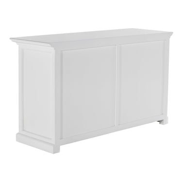 Halifax Buffetkast met glazen deuren 145 cm | Wit - afbeelding 5