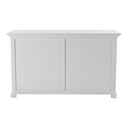 Halifax Buffetkast met glazen deuren 145 cm | Wit - afbeelding 6