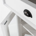 Halifax Buffetkast met glazen deuren 145 cm | Wit - afbeelding 7