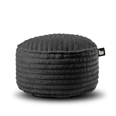 Sitzpuff Ribcord – Stormgrau