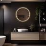 Badkamerspiegel rond met LED en anticondens - Lena 70×70 cm - randloos - Mooier Thuis