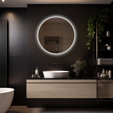 Badkamerspiegel Lena 80×80 cm met dimbare LED en anticondens