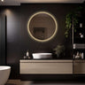 Badkamerspiegel rond met LED en anticondens - Lena 80×80 cm - randloos - Mooier Thuis
