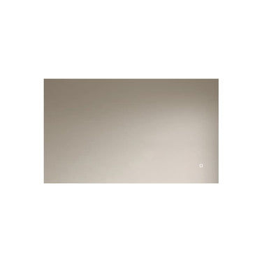 Badkamerspiegel Livorno 100×60 cm met dimbare LED en anticondens