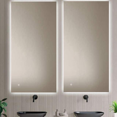 Badkamerspiegel Livorno 120×60 cm met dimbare LED en anticondens