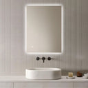 Badkamerspiegel Livorno 80×60 cm met dimbare LED en anticondens