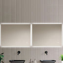 Badkamerspiegel Livorno 100×60 cm met dimbare LED en anticondens