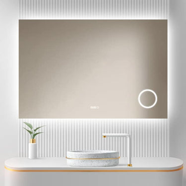 Badkamerspiegel Lorina 120×80 cm met dimbare LED en anticondens