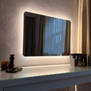 Badkamerspiegel Malaga 80×60 cm met dimbare LED en anticondens