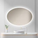 Badkamerspiegel Rondo 100×70 cm met dimbare LED en anticondens