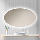 Badkamerspiegel Rondo 100×70 cm met dimbare LED en anticondens