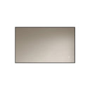 Badkamerspiegel Sorento 100×60 cm met zwarte lijst met dimbare LED en anticondens