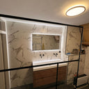 Badkamerspiegel Lena 70×70 cm met dimbare LED en anticondens