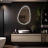 Badkamerspiegel organisch met LED en anticondens - Venus 60×90 cm - randloos - Mooier Thuis