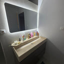 Badkamerspiegel Lena 100×100 cm met dimbare LED en anticondens