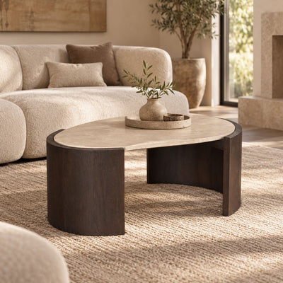 Salontafel Lume marmer 94 cm