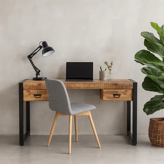 Schreibtisch Britt Mangoholz 150 cm natur