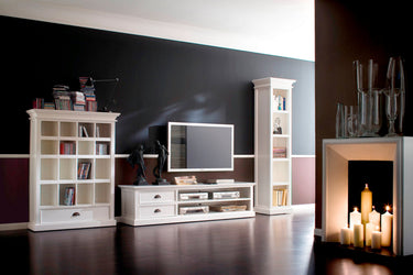 Halifax Boekenkast 5 planken | Wit - afbeelding 2