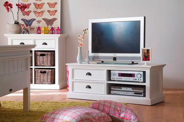NovaSolo Halifax Tv-meubel 120 cm | Wit - Mooier Thuis