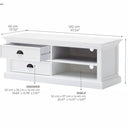 Halifax Tv-meubel 120 cm | Wit - afbeelding 4