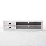 Halifax Tv-meubel Large 180 cm staande tv-meubel - wit - Mooier Thuis