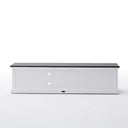 Halifax Contrast Tv-meubel 180 cm | Wit/Zwart - afbeelding 11