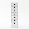 Halifax Opbergkast 7 lades dressoir - wit - Mooier Thuis