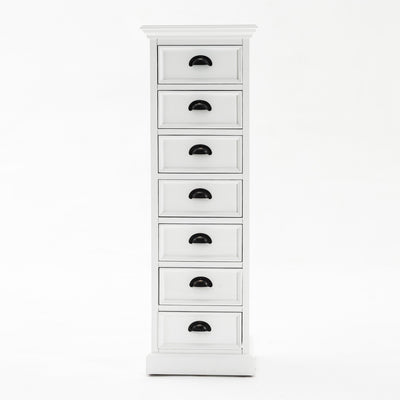 Halifax Storage Cabinet 7 drawers | White