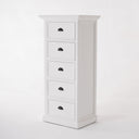 NovaSolo Halifax Opbergkast met 5 lades 132 cm | Wit